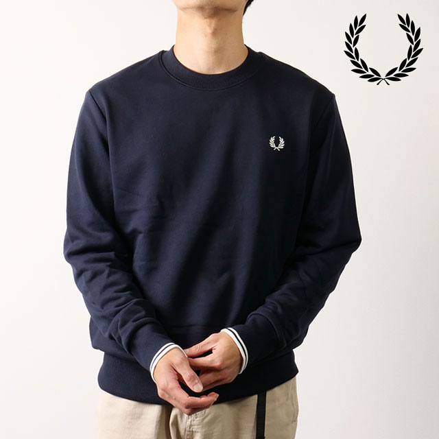 FRED PERRY（フレッドペリー） クルーネック スウェットシャツ M7535