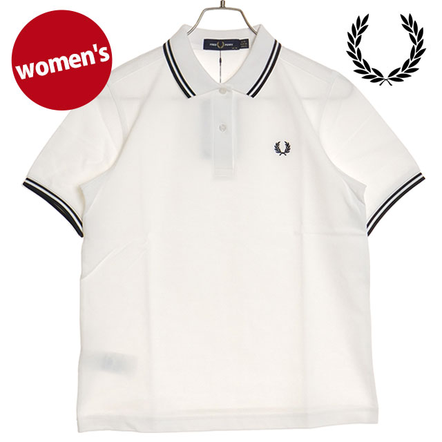 եåɥڥ꡼ FRED PERRY ݥ ĥ ƥåץ եåɥڥ꡼ G3600-200 TWIN TIPPED FRED PERRY SHIRT ǥ Ⱦµ WHITE 谷Ź