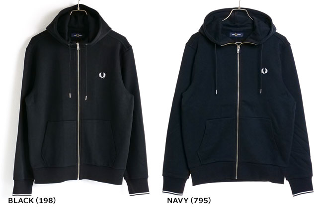 フレッドペリー FRED PERRY フーデッド ジップ スルー スウェットシャツ J7536 HOODED ZIP THROUGH SWEATSHIRT メンズ パーカー 長袖 当店激オシ 正規取扱店 | FRED PERRY | 04