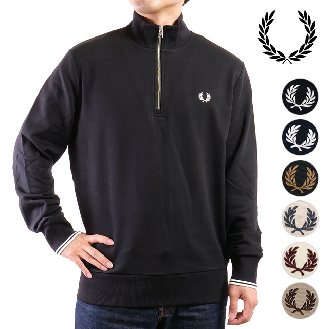 フレッドペリー FRED PERRY ハーフジップ スウェットシャツ M3574 HALF ZIP SWEATSHIRT メンズ トップス トレーナー プルオーバー 長袖 当店激オシ 正規取扱店 | FRED PERRY | 07