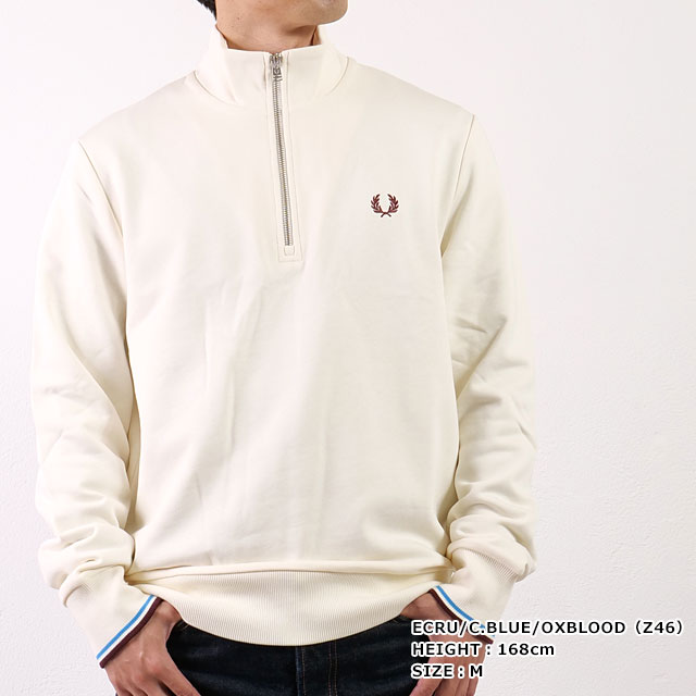 フレッドペリー FRED PERRY ハーフジップ スウェットシャツ M3574 HALF ZIP SWEATSHIRT メンズ トップス トレーナー プルオーバー 長袖 当店激オシ 正規取扱店 | FRED PERRY | 12