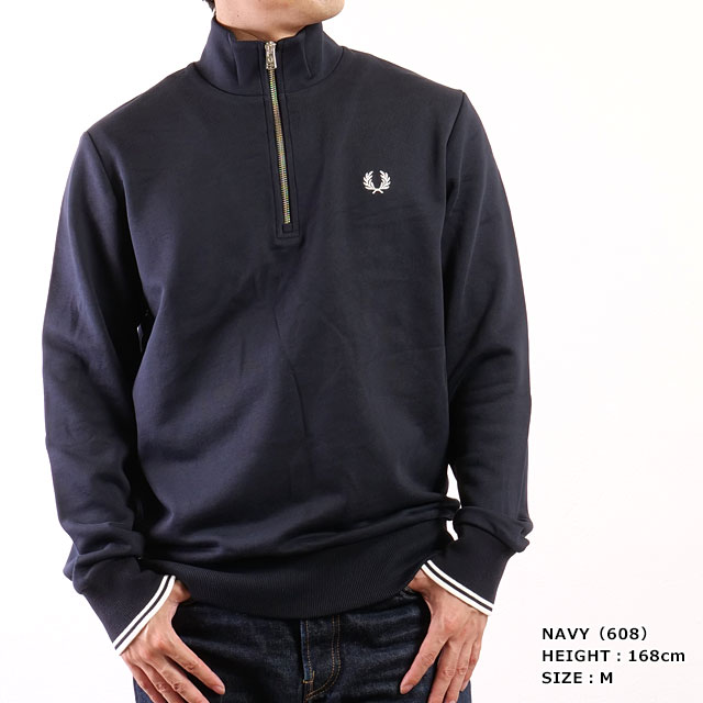 フレッドペリー FRED PERRY ハーフジップ スウェットシャツ M3574 HALF ZIP SWEATSHIRT メンズ トップス トレーナー プルオーバー 長袖 当店激オシ 正規取扱店 | FRED PERRY | 15