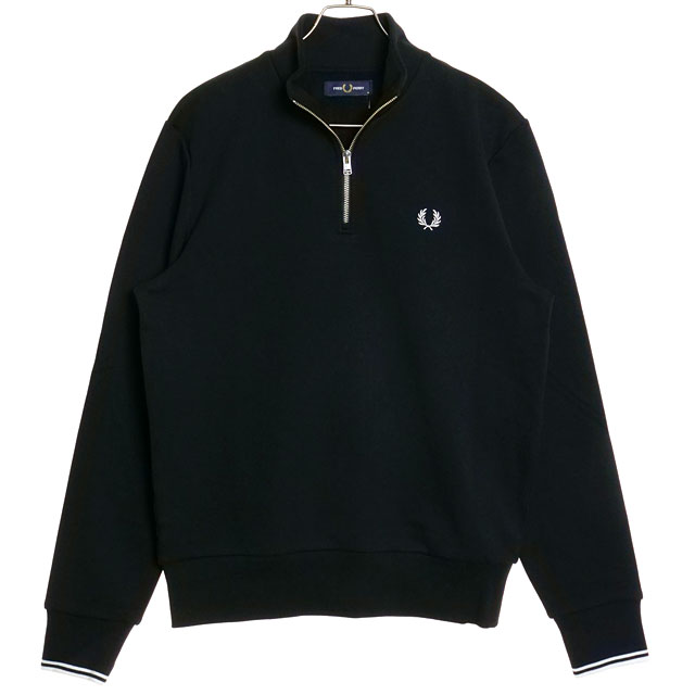フレッドペリー FRED PERRY ハーフジップ スウェットシャツ M3574 HALF ZIP SWEATSHIRT メンズ トップス トレーナー プルオーバー 長袖 当店激オシ 正規取扱店 | FRED PERRY | 01