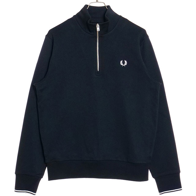フレッドペリー FRED PERRY ハーフジップ スウェットシャツ M3574 HALF ZIP SWEATSHIRT メンズ トップス トレーナー プルオーバー 長袖 当店激オシ 正規取扱店 | FRED PERRY | 02