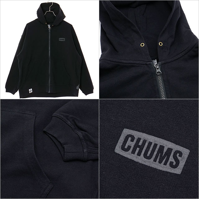 チャムス CHUMS ビッグブービージップパーカー ループパイル CH00-1488 SS25 M Big Booby Zip Parka LP メンズ 長袖スウェットパーカー フルジップ 正規取扱店 | CHUMS | 05