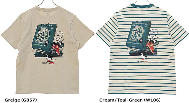 CHUMS チャムス チャムスピザボックスTシャツ CH01-2518 SS25 M