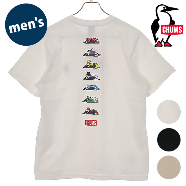 CHUMS チャムス ブービースシフレンズTシャツ CH01-2521 SS25 M