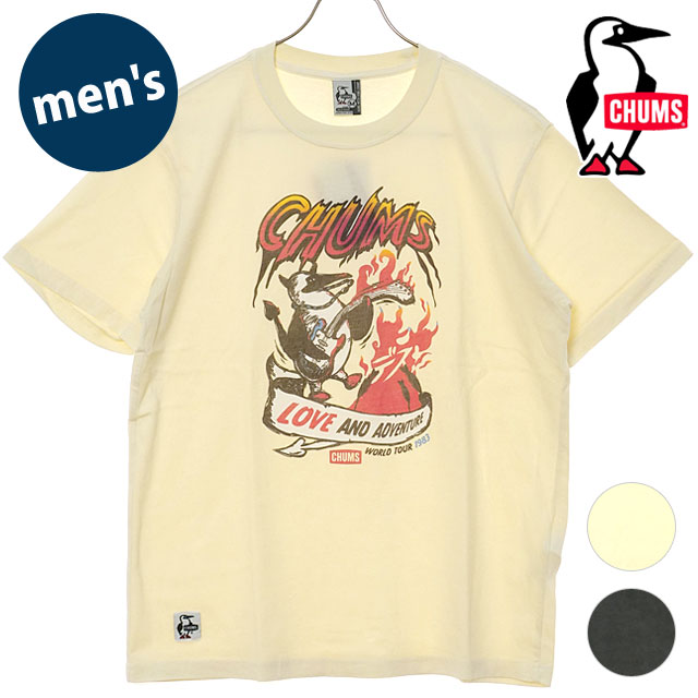 CHUMS チャムス 70メタルバンドTシャツ CH01-2533 SS25 M 70