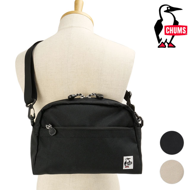 チャムス CHUMS リサイクルスモールトラぺゾイドショルダーバッグ CH60-3963 SS25 6L Recycle Small Trapezoid Shoulder Bag 鞄 アウトドア 正規取扱店 | CHUMS