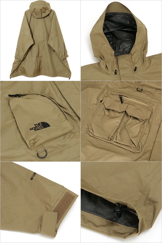 ザ・ノース・フェイス THE NORTH FACE ウーロスフィールドユーティリティポンチョ NP12532-CK SS25 WUROS Field Utility Poncho クラシックカーキ 正規取扱店 | THE NORTH FACE | 02