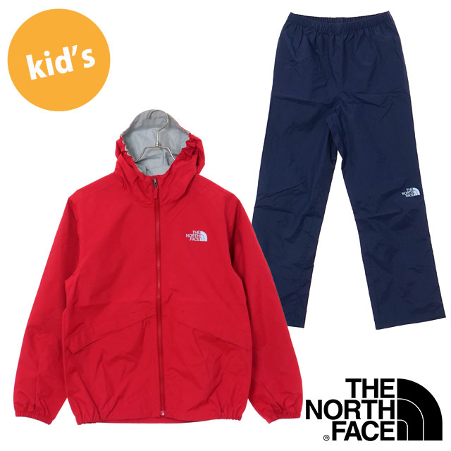 Yahoo! Yahoo!ショッピング(ヤフー ショッピング)ザ・ノース・フェイス THE NORTH FACE レインテックスユリイカ NPJ12512-TR SS25 RAINTEX EUREKA 子供用 セットアップ レインセット 防水 TNFレッド 正規取扱店