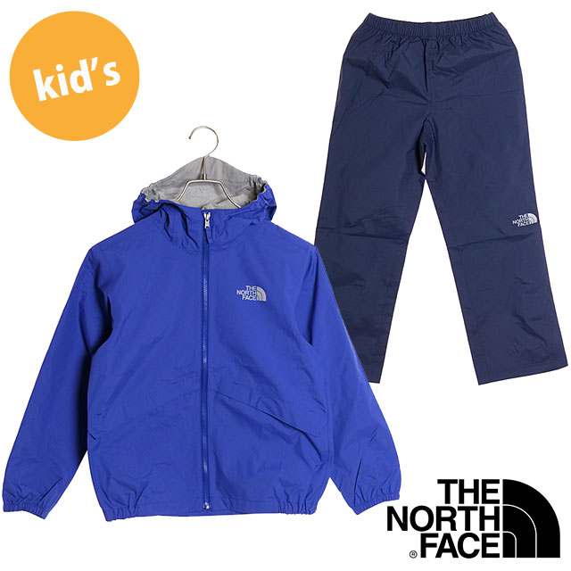 Yahoo! Yahoo!ショッピング(ヤフー ショッピング)ザ・ノース・フェイス THE NORTH FACE レインテックスユリイカ NPJ12512-TB RAINTEX EUREKA TNF 子供用 セットアップ レインセット 防水 TNFブルー 正規取扱店