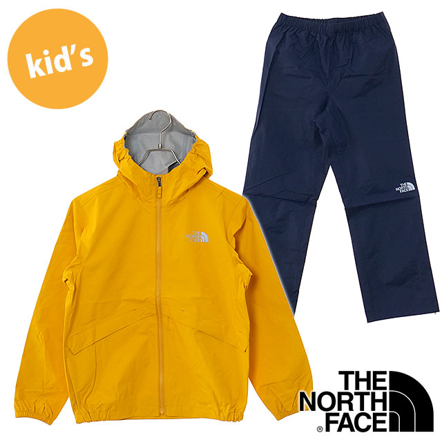 Yahoo! Yahoo!ショッピング(ヤフー ショッピング)ザ・ノース・フェイス THE NORTH FACE レインテックスユリイカ NPJ12512-TY SS25 RAINTEX EUREKA 子供 セットアップ レインセット 防水 TNFイエロー 正規取扱店