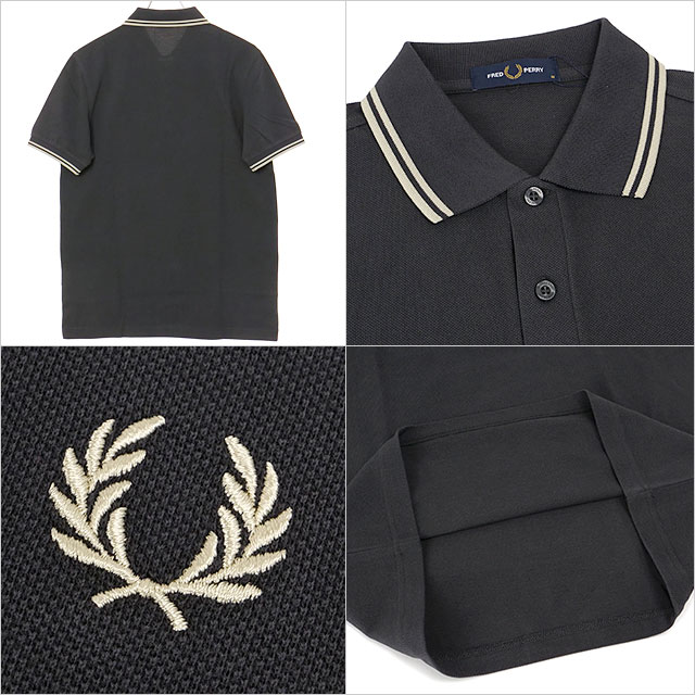 FRED PERRY フレッドペリー ポロシャツ ツインティップド