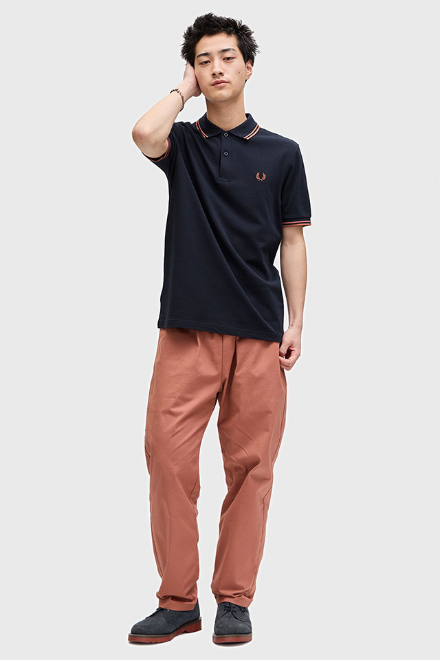 FRED PERRY フレッドペリー ポロシャツ ツインティップド