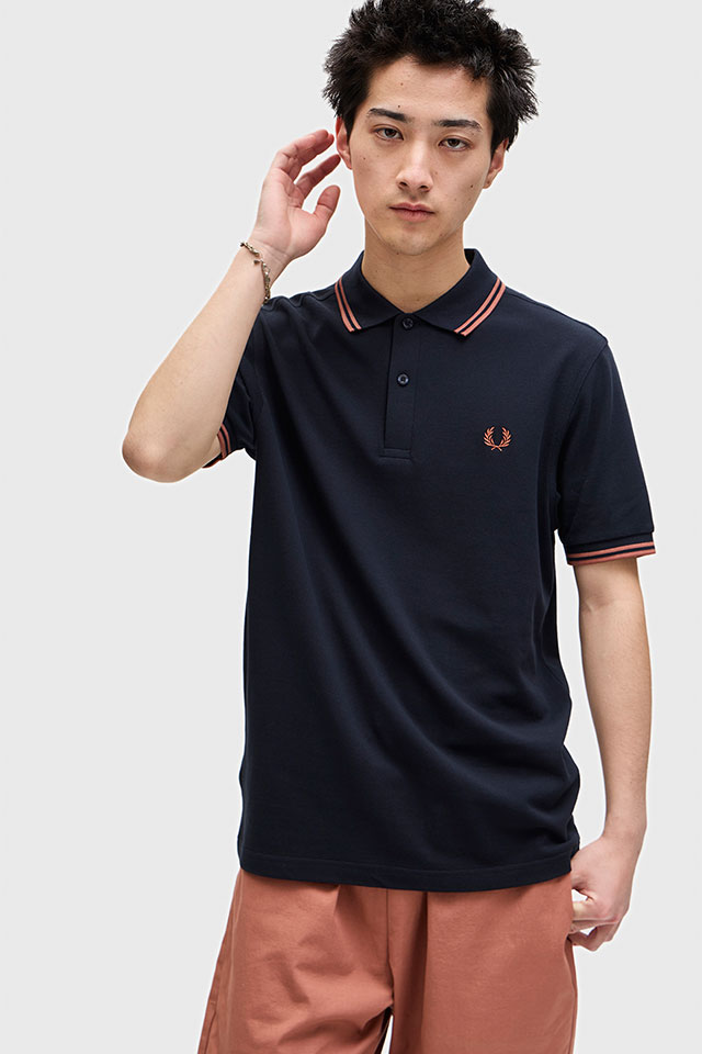 Fred Perry M3600 ネイビー ポロシャツ フレッドペリーシャツ M3600（Fred Perry Shirt） | FRED PERRY