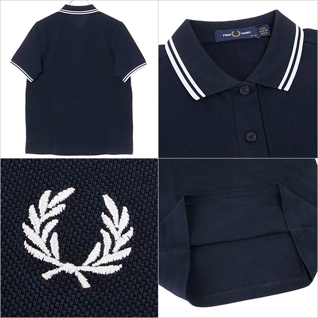 FRED PERRY（フレッドペリー） ポロシャツ ツインティップドフレッド