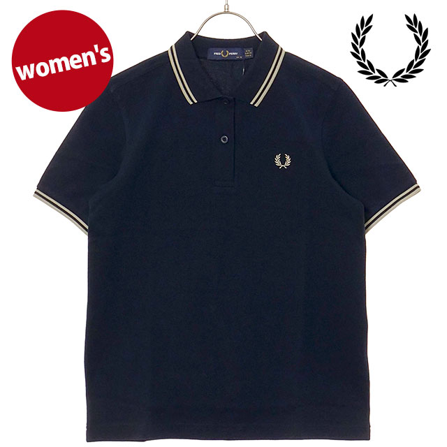フレッドペリー FRED PERRY ポロシャツ ツインティップドフレッドペリーシャツ G3600-T80 SS25 TWIN TIPPED FRED PERRY SHIRT NAVY OATMEAL 正規取扱店