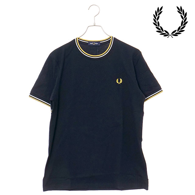Tシャツ・カットソー FRED PERRY SS25 DOUBLE STRIPE T-SHIRT (FP M1588 53 795) 楽天市場】フレッドペリー Tシャツ メンズ FRED PERRY Twin