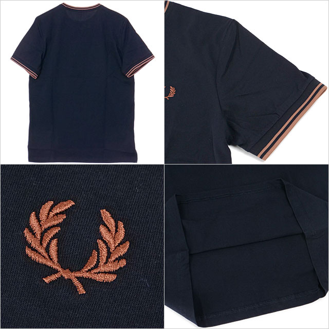 FRED PERRY ネイビー Tシャツ Sサイズ FRED PERRY/フレッドペリー/TWIN TIPPED FRED PERRY SHIRT/M3600