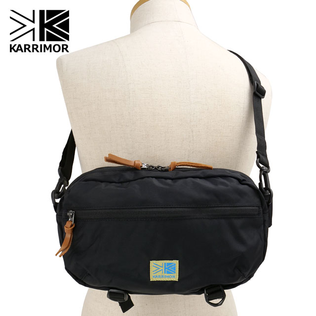�J���}�[ KARRIMOR VT �q�b�v�o�b�O R 501222-9000 SS25 5.5L VT hip bag R �����Y�E���f�B�[�X �� �V�����_�[�o�b�O �E�G�X�g�o�b�O Black ���K�戵�X