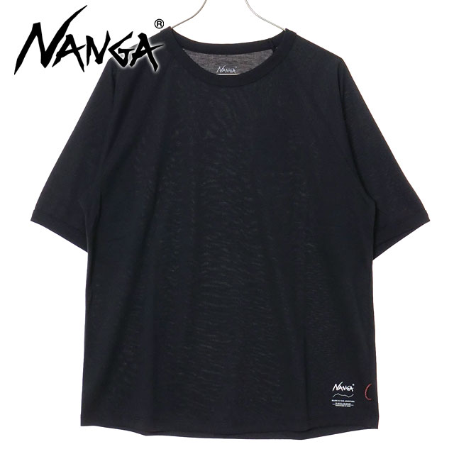 NANGA ナンガ ドライミックスラグランスリーブTシャツ N2500