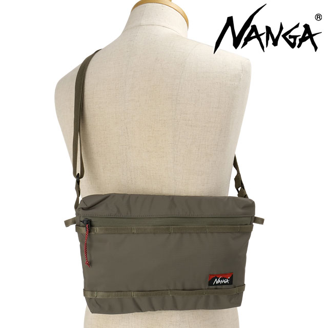 ナンガ NANGA オーロラテックス サコッシュ NA2441-3A199 SS25 AURORA TEX SACOCHE メンズ・レディース 鞄 ショルダーバッグ M.GRY 正規取扱店 | NANGA
