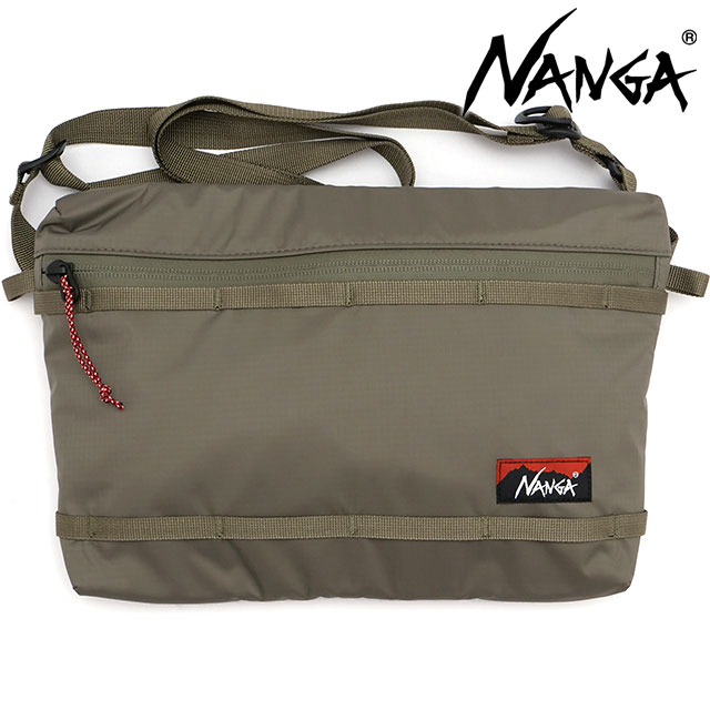 ナンガ NANGA オーロラテックス サコッシュ NA2441-3A199 SS25 AURORA TEX SACOCHE メンズ・レディース 鞄 ショルダーバッグ M.GRY 正規取扱店 | NANGA | 01