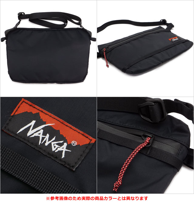 ナンガ NANGA オーロラテックス サコッシュ NA2441-3A199 SS25 AURORA TEX SACOCHE メンズ・レディース 鞄 ショルダーバッグ M.GRY 正規取扱店 | NANGA | 02