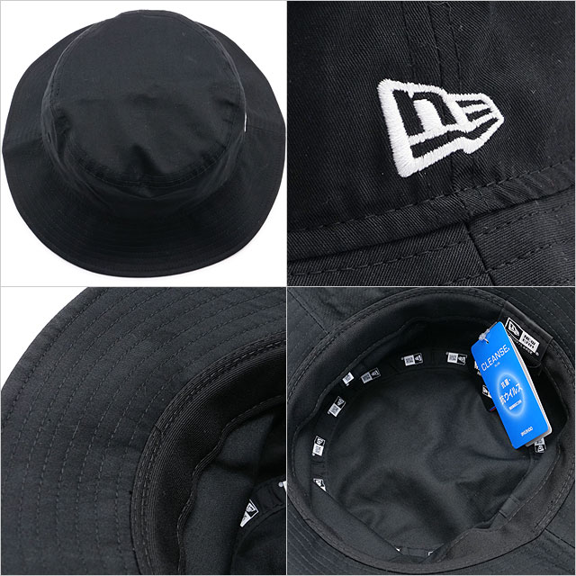 ニューエラ アウトドア NEW ERA OUTDOOR バケットハット 14392181 SS25 Bucket-01 CLEANSE メンズ・レディース 帽子 抗ウイルス機能 ブラック  正規取扱店 | NEW ERA | 02