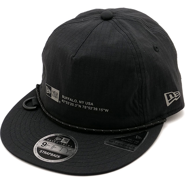 ニューエラ アウトドア NEW ERA OUTDOOR キャップ 14475459 SS25 RC 9FIFTY A-Frame CORDURA メンズ・レディース 帽子 撥水 サイズ調整可能 ブラック 正規取扱店 | NEW ERA