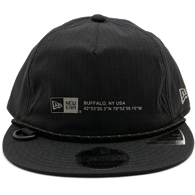 ニューエラ アウトドア NEW ERA OUTDOOR キャップ 14475459 SS25 RC 9FIFTY A-Frame CORDURA メンズ・レディース 帽子 撥水 サイズ調整可能 ブラック 正規取扱店 | NEW ERA | 01
