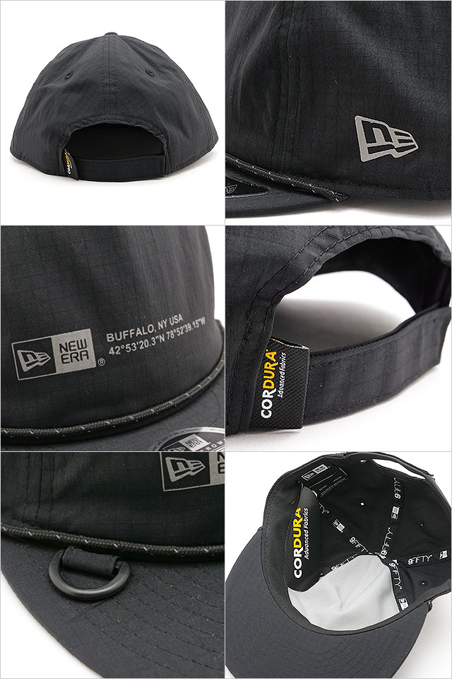 ニューエラ アウトドア NEW ERA OUTDOOR キャップ 14475459 SS25 RC 9FIFTY A-Frame CORDURA メンズ・レディース 帽子 撥水 サイズ調整可能 ブラック 正規取扱店 | NEW ERA | 02