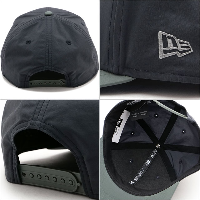 ニューエラ NEW ERA キャップ 14393743 SS25 9SEVENTY VINTAGE NYLON メンズ・レディース 帽子 サイズ調整可能 ディープグレー サンドグレー 正規取扱店 | NEW ERA | 02