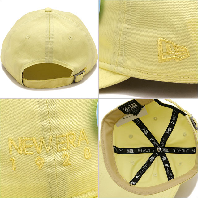 ニューエラ NEW ERA キャップ ロングバイザー 14388708 SS25 9TWENTY Long Visor メンズ・レディース 帽子 サイズ調整可能 ソフトイエロー 正規取扱店 | NEW ERA | 02
