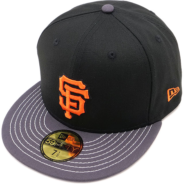 ノースフェイス　ニューエラ lp-59fifty-gray-under-visor-