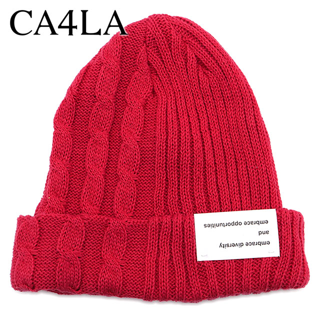 CA4LA カシラ ニットキャップ AKM00097 SS25 MIXED SS KNIT メンズ
