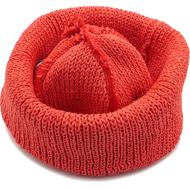 カシラ CA4LA ニットキャップ ZKN02536 SS25 WTURN WASH9 メンズ・レディース 帽子 ニット帽 ワッチ フリーサイズ RED  正規取扱店 | CA4LA | 03