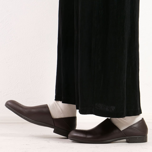 返品送料無料 ショセ トラベルシューズ TRAVEL SHOES by chausser ドクターシューズ TR-010 SS25 Doctor’s shoes DBR 正規取扱店の画像