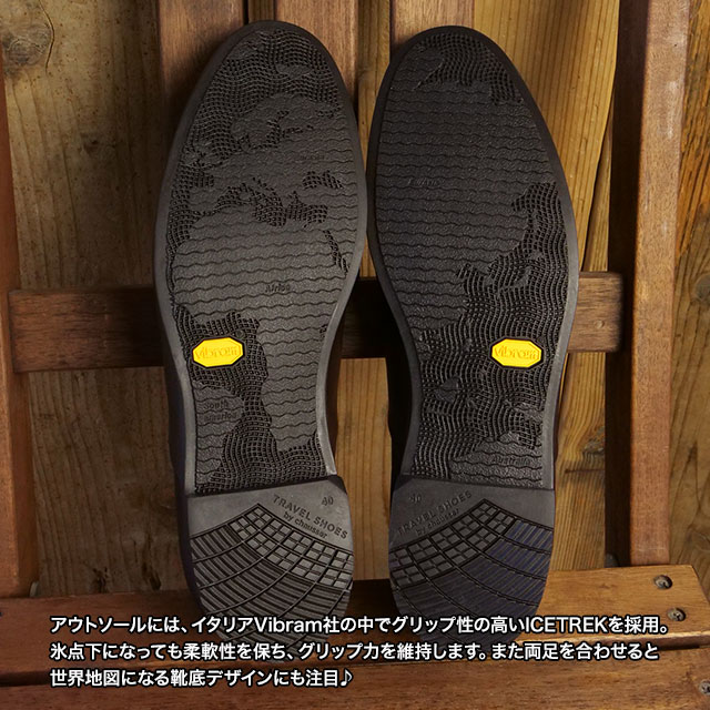 返品送料無料 ショセ トラベルシューズ TRAVEL SHOES by chausser ドクターシューズ TR-010 SS25 Doctor’s shoes DBR 正規取扱店の画像