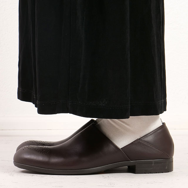 返品送料無料 ショセ トラベルシューズ TRAVEL SHOES by chausser ドクターシューズ TR-010 SS25 Doctor’s shoes DBR 正規取扱店の画像