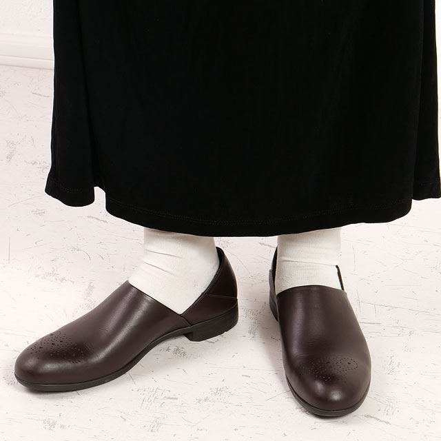 返品送料無料 ショセ トラベルシューズ TRAVEL SHOES by chausser ドクターシューズ TR-010 SS25 Doctor’s shoes DBR 正規取扱店の画像