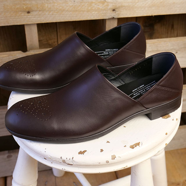 返品送料無料 ショセ トラベルシューズ TRAVEL SHOES by chausser ドクターシューズ TR-010 SS25 Doctor’s shoes DBR 正規取扱店の画像