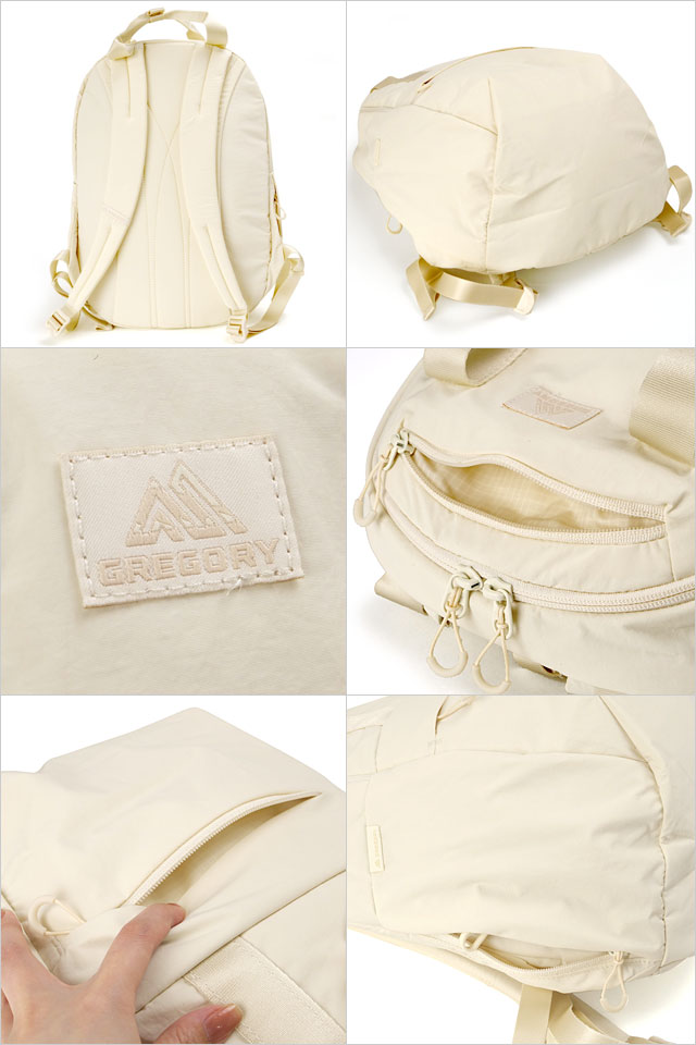 グレゴリー GREGORY リュック スージーバックパックM 1539777051 SS25 16L SUSZY BACKPACK M メンズ・レディース 鞄 デイパック アイボリーホワイト 正規取扱店 | GREGORY | 02