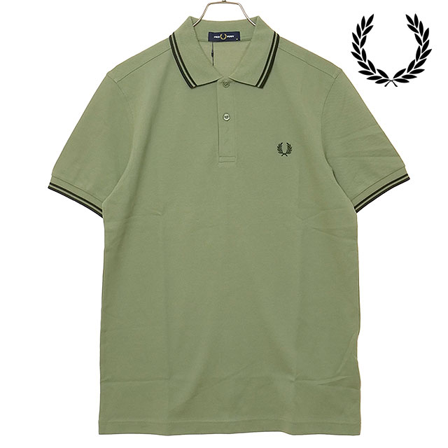 FRED PERRY（フレッドペリー） ポロシャツ ツイン ティップド フレッド