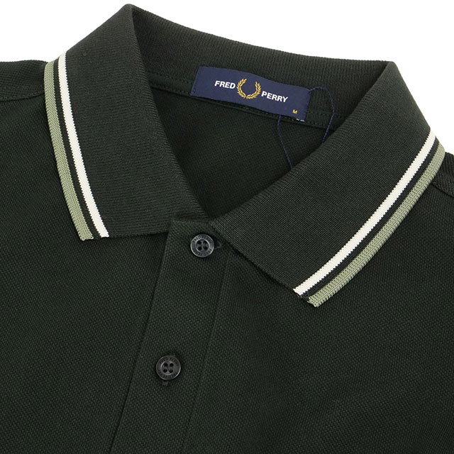 FRED PERRY（フレッドペリー） ポロシャツ ツイン ティップド フレッド