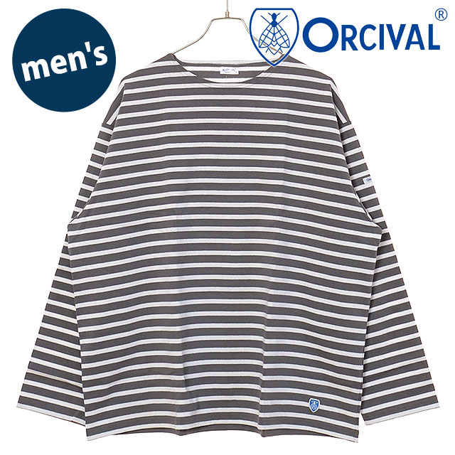 ORCIVAL オーシバル クルーネック ロングスリーブプルオーバー