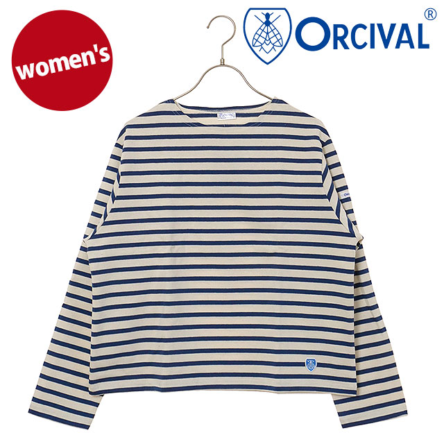 ORCIVAL オーシバル クルーネック ロングスリーブプルオーバー