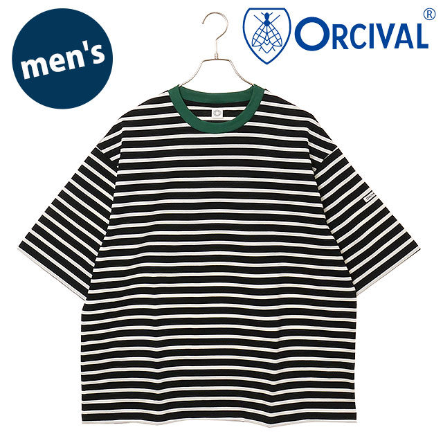 ORCIVAL / ワイド クルーネック ショートスリーブ プルオーバー