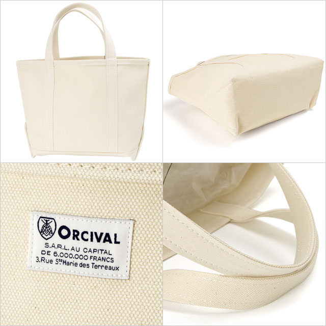 ORCIVAL（オーシバル） トートバッグ ミディアム OR-H0284-KWC SS25